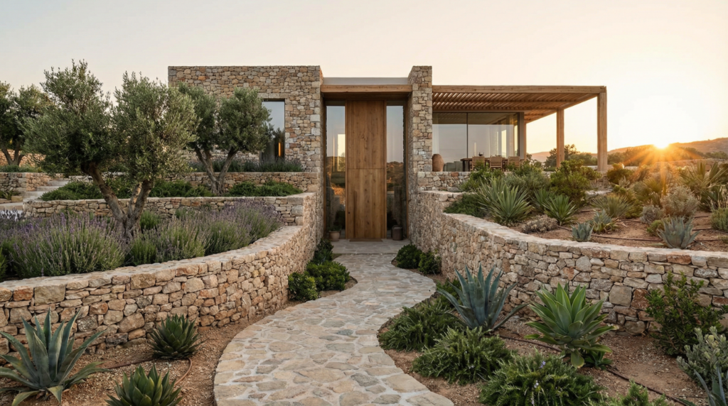 Valorisation immobilière par l'aménagement paysager d'une villa à Ajaccio